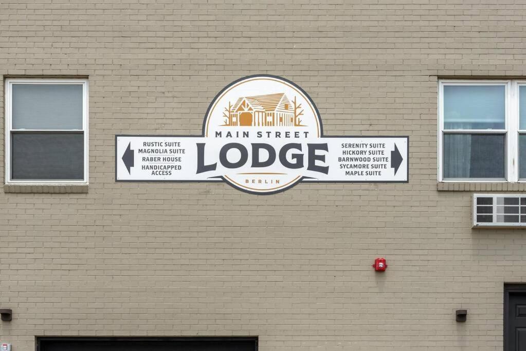 Hickory Suite - Main Street Lodge In Berlin Exterior photo